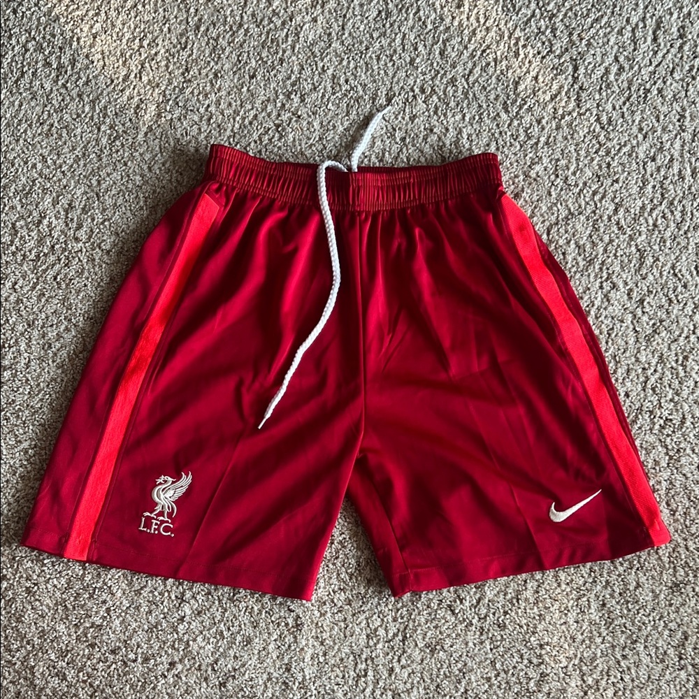 Nike Liverpool Football Club Red Athletic Shorts